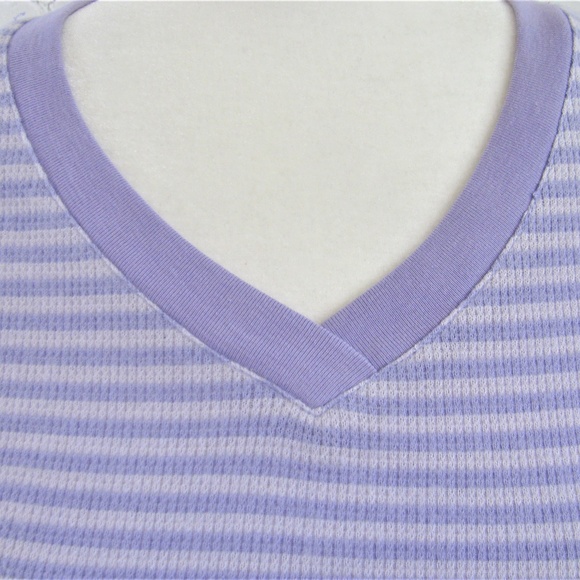 Oscar de La Renta striped Thermal top - Picture 2 of 6
